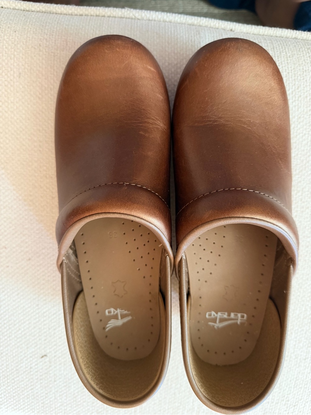 Dansko Metallic Brown Women's Clog Mules